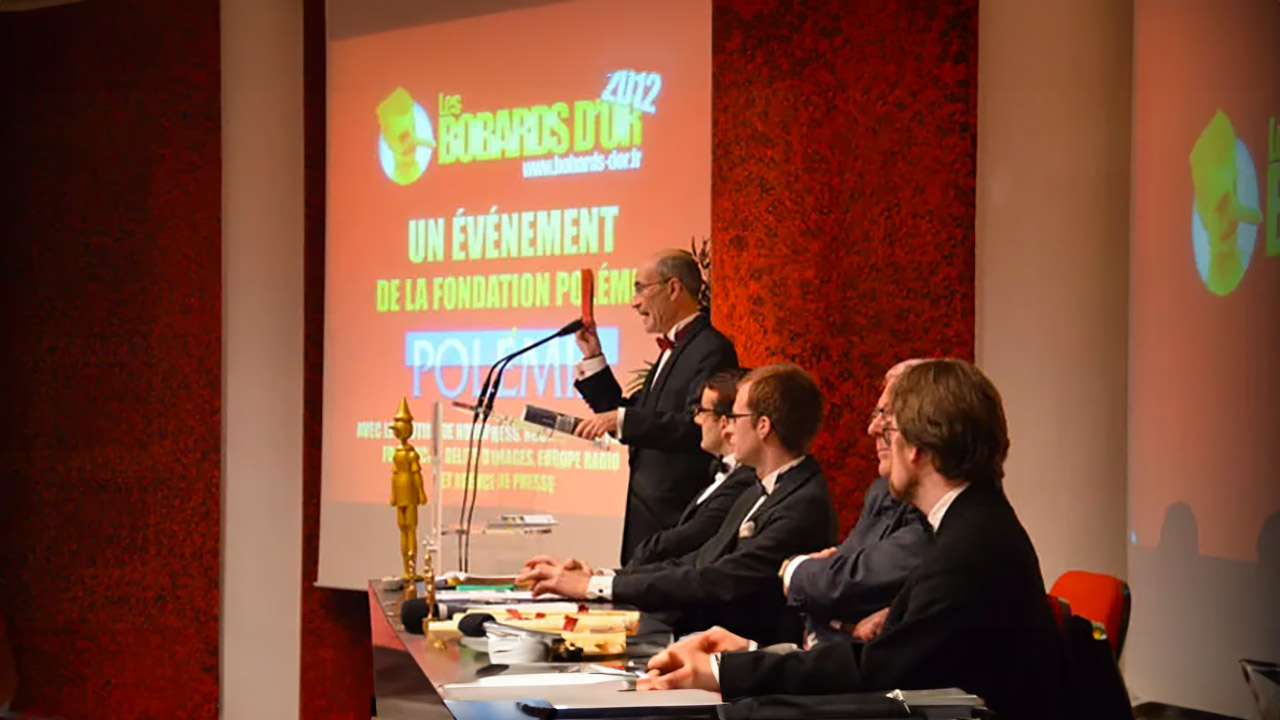 Troisième cérémonie des Bobards d’Or le 20 mars 2012 : ouverture, résultats, clôture