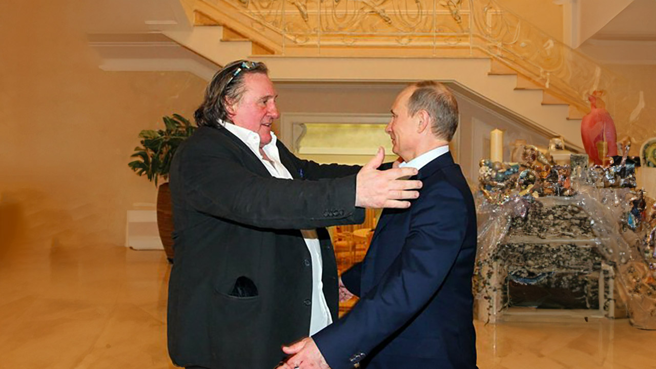 Depardieu est devenu russe : pas fous ces Gaulois
