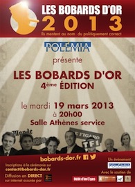 Bobards d'Or 2013, 19/03/2013, Salle Athènes sevice