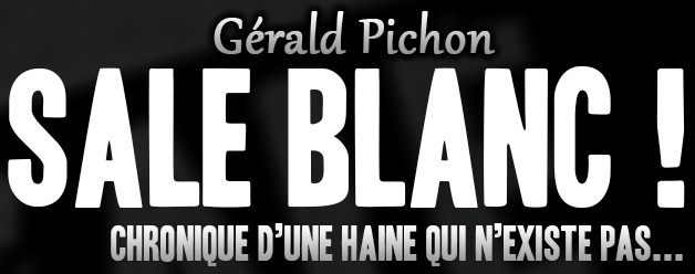 « Sale Blanc ! Chronique d’une haine qui n’existe pas » de Gérald Pichon