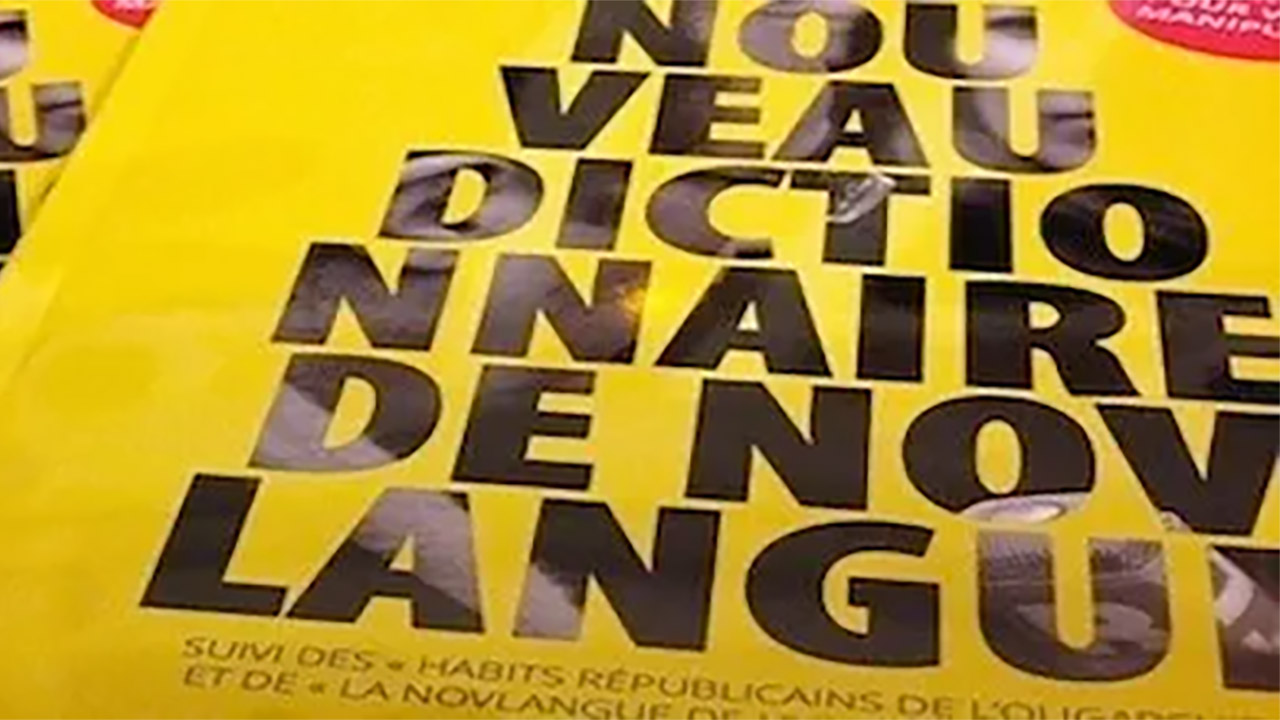 Entretien avec l’auteur du Nouveau dictionnaire de novlangue