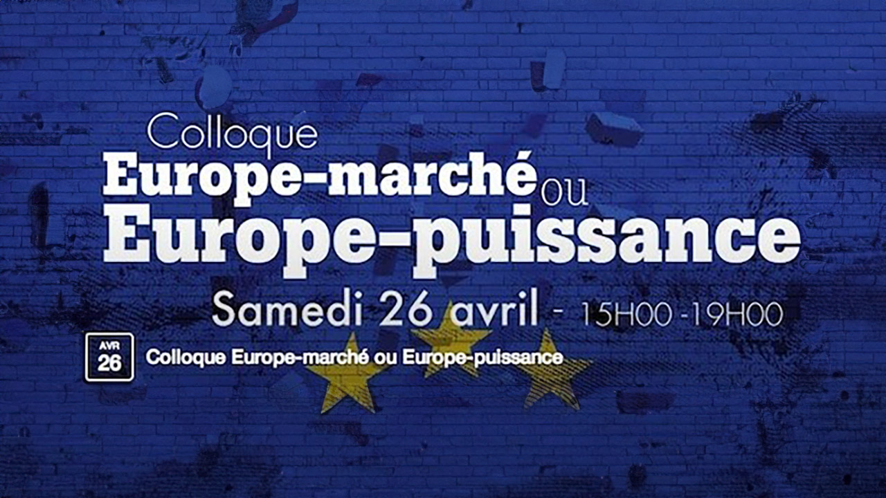 Colloque de la revue Éléments le samedi 26 avril 2014