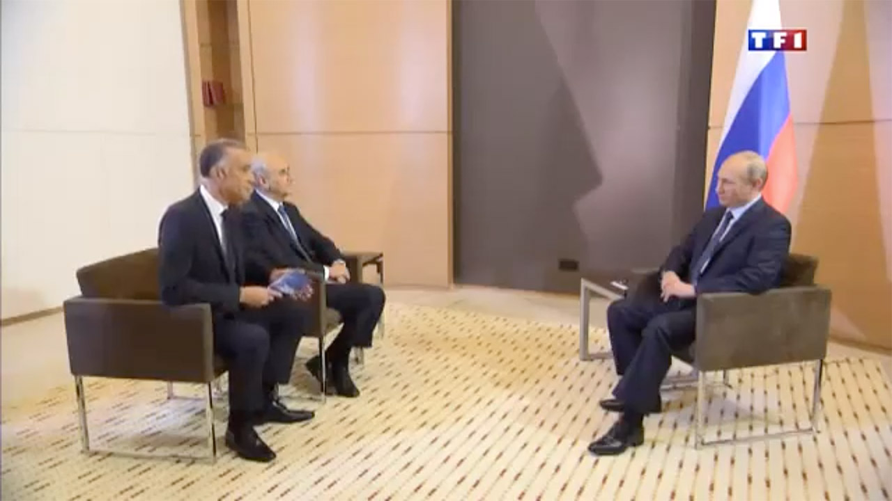 Un très bon modèle de désinformation de TF1 : l’interview de Vladimir Poutine Un très bon modèle de désinformation de TF1 : l’interview de Vladimir Poutine