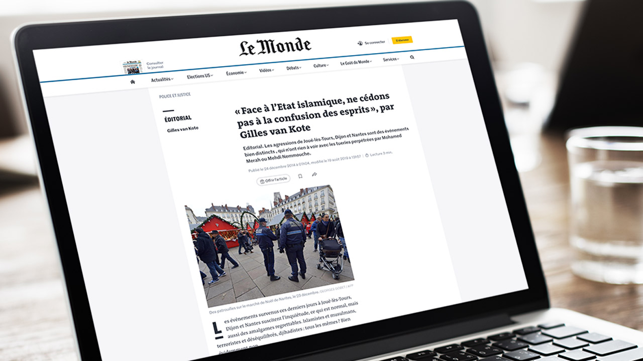 Avec le journal « Le Monde », prenons un petit cours de désinformation éditoriale