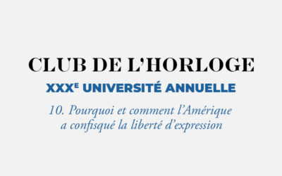 Pourquoi et comment l’Amérique a confisqué la liberté d’expression