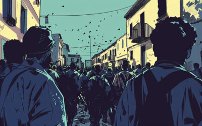 Migrants : une opération de propagande de masse