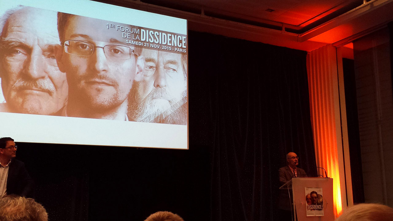 Forum de la Dissidence : il y a ceux qui pleurnichent et ceux qui se mobilisent