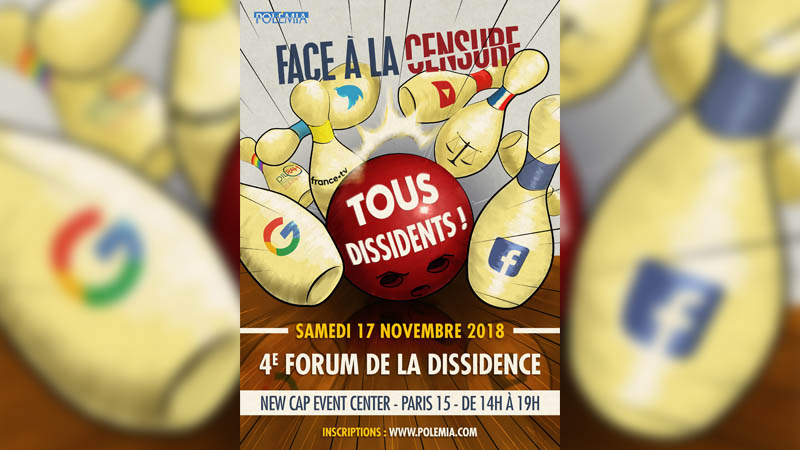 Le Forum de la Dissidence annoncé sur I-Média