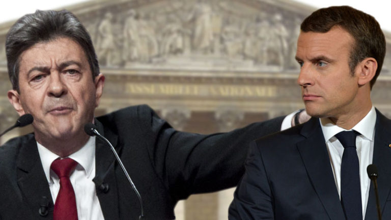 Qui porte le plus atteinte aux institutions ? Mélenchon ou Macron ?