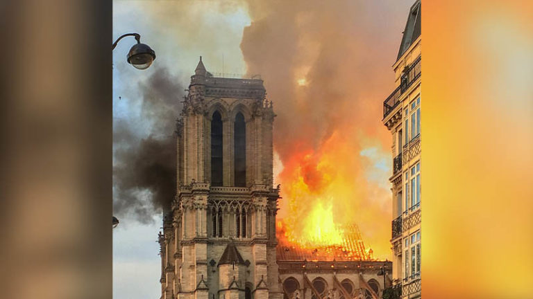 Puisse l’incendie de Notre-Dame éveiller les âmes assoupies des Européens...