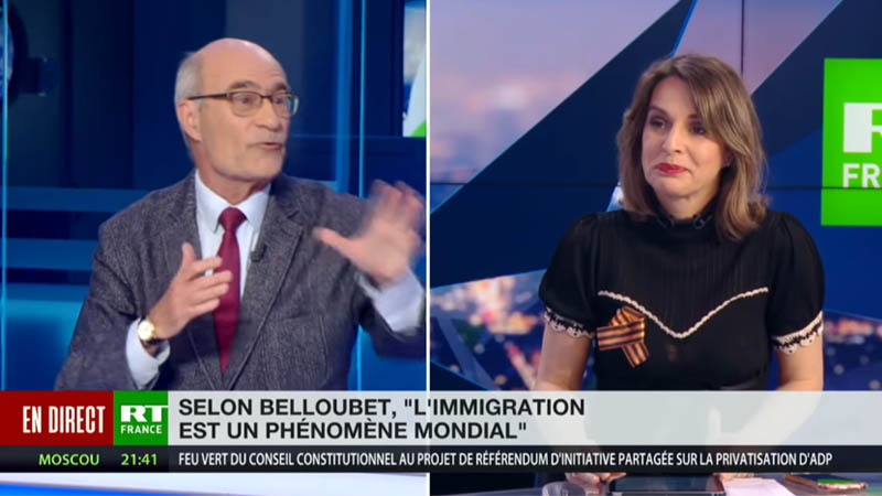 Jean-Yves Le Gallou sur RT : « On peut agir contre l’invasion migratoire à l’échelle européenne ! »