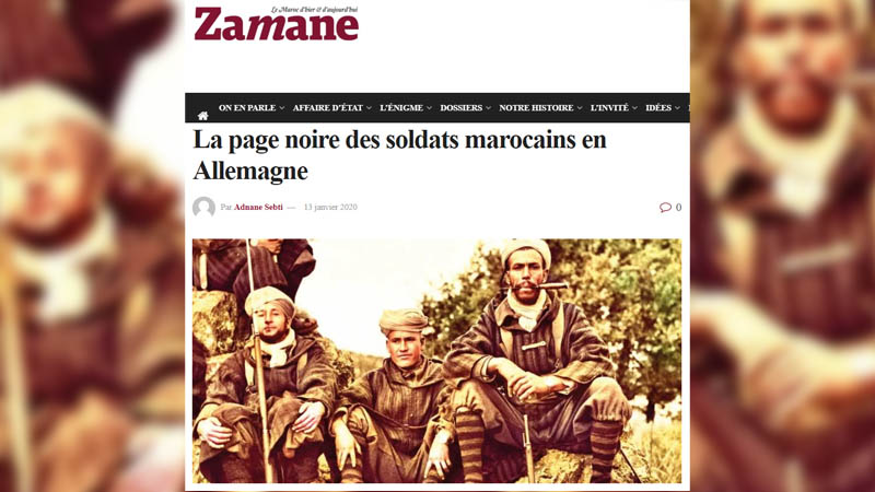 La légende noire des troupes marocaines en Allemagne