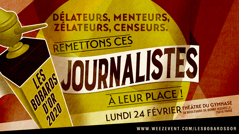La 11e cérémonie des Bobards d’Or en intégralité