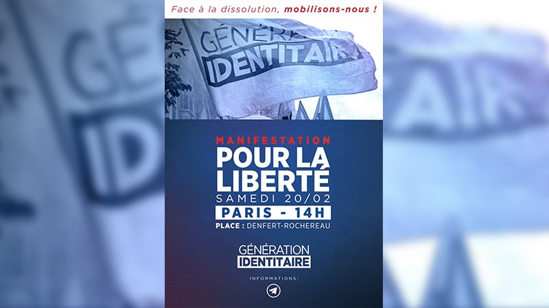 Génération Identitaire. Manifestation ce samedi et message de Thaïs d’Escufon