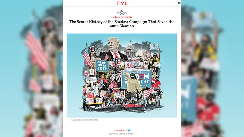 Élections US : quand le Time avouait la conspiration contre Trump