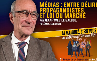 Médias : délires propagandistes et loi du marché – Jean-Yves Le Gallou [Forum de la Dissidence 2021]