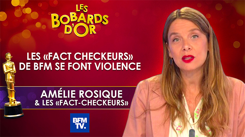 Bobards d’Or 2022. Les « fact-checkeurs » de BFM se font violence