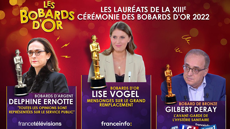 Bobards d’Or 2022. Lise Vogel (France Info) triomphe, Delphine Ernotte et Gilbert Deray récompensés