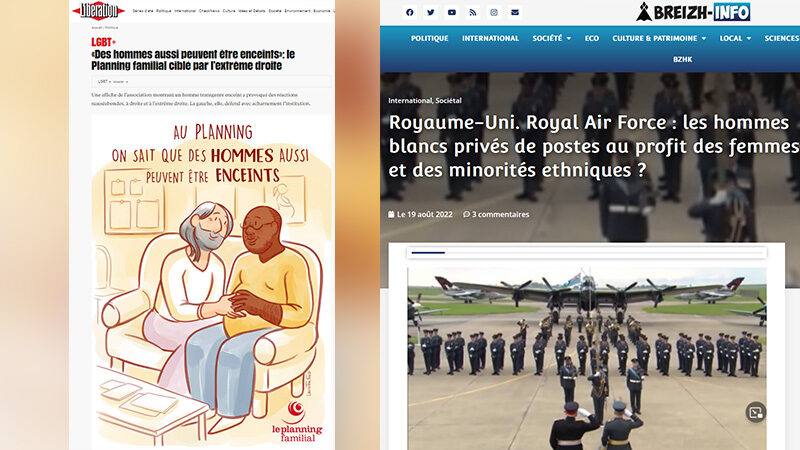 Les déconstructeurs en roue libre contre les hommes blancs hétérosexuels