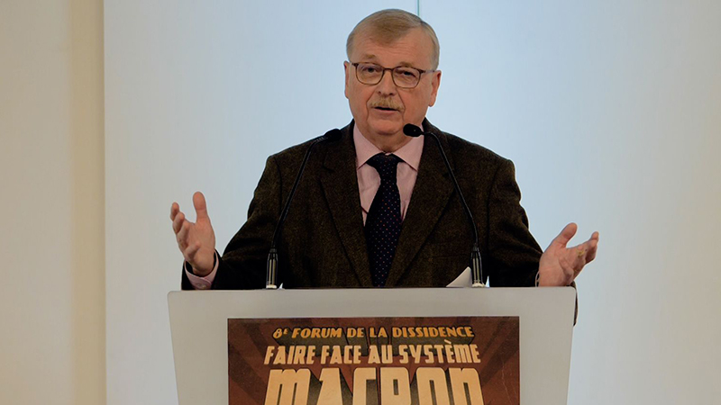 Michel Geoffroy : « Le Système est ébranlé, l’heure est à l’espérance ! » [Vidéo]