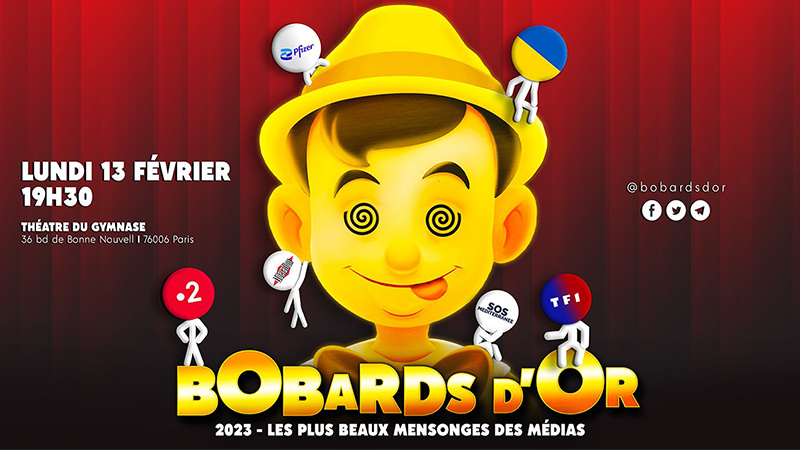 Bobards d’Or 2023 : France 2, AFP… les plus gros menteurs médiatiques récompensés !