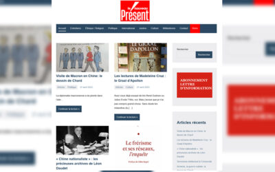 Le « Nouveau Présent » se lance sur internet