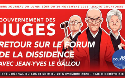 Jean-Yves Le Gallou sur Radio Courtoisie : retour sur le Forum de la Dissidence