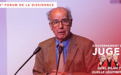 État de droit et gouvernement des juges : dissolution du Politique et arbitraire des juges. Par Éric Delcroix
