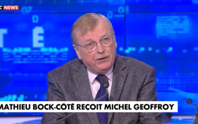 « Nous vivons aujourd’hui l’effondrement du rêve de la super-classe mondiale » – Michel Geoffroy sur CNews