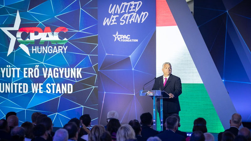 En Hongrie, un rassemblement des conservateurs européens autour de Viktor Orbán à la CPAC