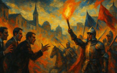 Les Murmures de la Cité face à la gauche : bataille française, écho international