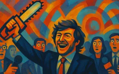 Javier Milei face aux médias : massacre à la tronçonneuse !