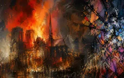 Notre-Dame : de l&rsquo;incendie à la substitution des vitraux par Emmanuel Macron